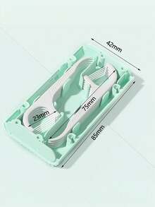 便携式旅行自动牙签筒，配有细牙线，口腔护理 - 多色 - 查看 8