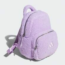 Adidas Plush Sporty Casual Fashion Versatile Backpack Women's Purple - Mauve Purple - View 4