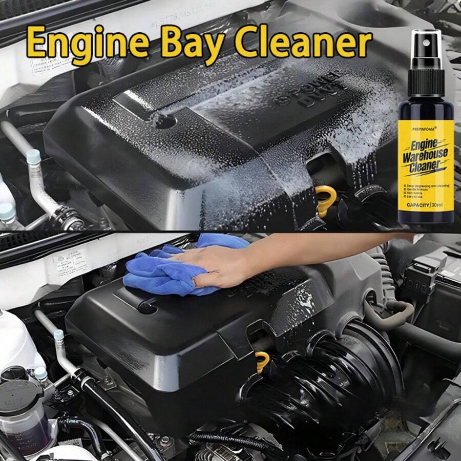 JB-XPCS Car Engine Compartment Cleaner, Removes Sludge, Carbon Deposits, And Colloids Inside The Lubrication System, Improves Oil Fluidity, And Reduces Wear - PRE-p114 - View 1