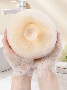 带吸盘的足部磨砂器，塑料材质，聚酯纤维刷毛，淋浴地板去死皮器，足部按摩清洁器，淋浴足部磨砂垫 - 淋浴足部清洁器，去除老茧和死皮，男女通用足部按摩垫，舒缓足部酸痛，防滑吸盘，足部护理工具，美甲工具，身体护理工具，情人节礼物 - 多色 - 查看 9