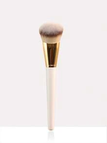 1pc Finger Foundation Make-Up Brush, Liquid Makeup Brush, Super Soft, Professional Makeup Tool, Suitable For Daily Facial Makeup - White - View 7