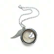 1pc Personalized Pet Name Bracelet, Custom Stainless Steel Round Disc Charm, Adjustable Braided Rope Bracelet For Women, Waterproof Pet Lovers Jewelry Gift - Multicolor - View 5