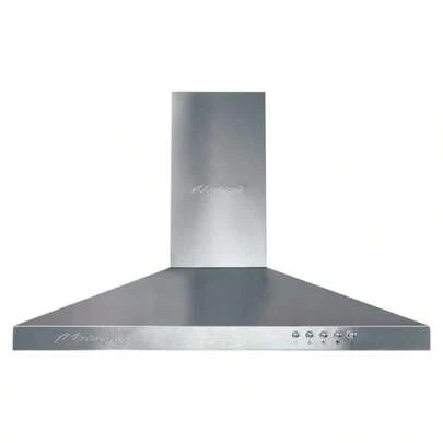 Mirage, campana, Serie Velox, 60 Cm, "wall mounted", tipo industrial.