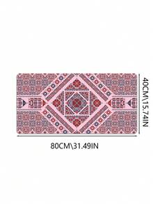 图案桌垫，适用于家庭和办公室的加长型大型鼠标垫、大型游戏鼠标垫、笔记本电脑键盘垫，底部采用防滑橡胶材质，边缘缝合加固。 - 彩色 - 查看 13