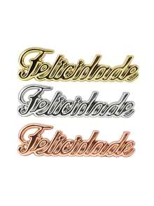 Decorative Porcelain Ornament With Word Design For Interior Decoration - Happiness - View 7