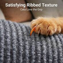 1 tấm lót cào móng cho mèo tự dính, có thể cắt tỉa, bảo vệ mép đồ nội thất, ghế sofa và thảm trong nhà, cũng thích hợp làm tấm cào thay thế cho cây cào móng của mèo, lý tưởng cho trang trí Giáng sinh, Halloween, trang trí phòng, quà tặng Giáng sinh. - Nhiều màu - Xem 5