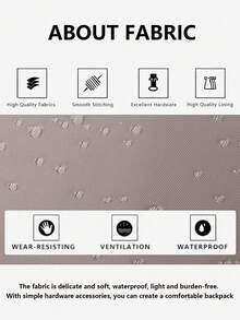 Anti-Theft Multi-Compartment Casual Nylon Backpack Women Purse; Can Hold A 15.6-Inch Business Laptop Backpack; Multi-Pocket Lightweight School Bag; Large-Capacity Travel Bag; Multi-Functional Book Bag - Multicolor - View 6