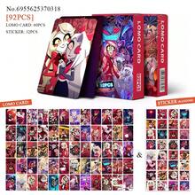 60pcs Cards + 32pcs Stickers Boxed High Definition LOMO Cards, Anime Goods, Collectibles, Small Gifts, Suitable For Halloween, Christmas Gifts - Hero - View 3