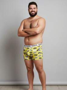 Set Of 10 Men's Plus Size Microfiber Boxer Briefs (Extra Large) - 各種各樣的 - 查看 8