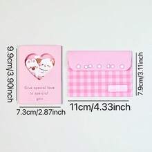 Cute 3D Foldable Hug Greeting Card With Envelope, High-Quality Lovely Gift For Friends, Couples - Multicolor - View 6