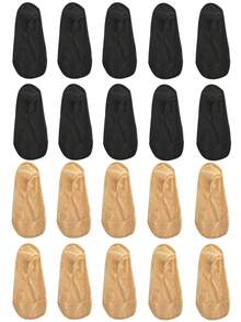 5/10 Pairs Women Peacock Plume Lace Boat Socks Summer Slippers Non-Slip Breathable Lace Invisible Fashion Sexy Non-Slip Cool Thin Sock - Multicolor - View 19