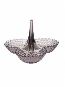 Multi-Layer Fruit Plate, High Foot Fruit Plate, Household Living Room Coffee Table Candy Box Fruit Plate Dried Fruit Plate Melon Seeds Snack Storage Box - Multicolor - View 12