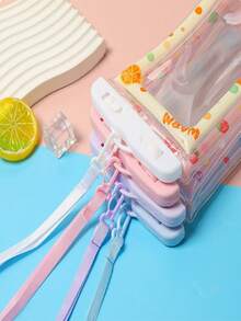 防水手机袋，触屏手机保护套，适用于游泳、漂流、摄影、潜水，密封透明防尘袋/漂流防水套，泳池派对防水手机套，可爱卡通防水手机袋，漂浮气垫触屏保护套 - A - 查看 9