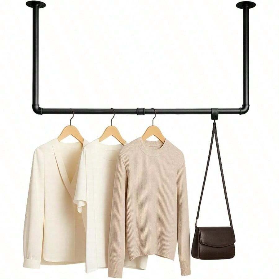 Garderobenständer - B100 x H50 cm - Übersicht 1