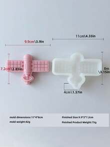 Astronaut Style Design - Rocket Space Silicone Mold Set | Compatible With Candles, Soaps, Resins And Gel - Ideal For Handmade Candles, Soap Making And Festival Decoration, Creative Aromatherapy Candle DIY Mold | Soap Statue For Festival Theme Home Decoration - Cosmic Series Molds - View 5