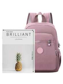 旅行大师大容量双肩包 - 新款轻便时尚旅行多功能背包 - 学生书包 - 女士休闲包 - 彩色 - 查看 4