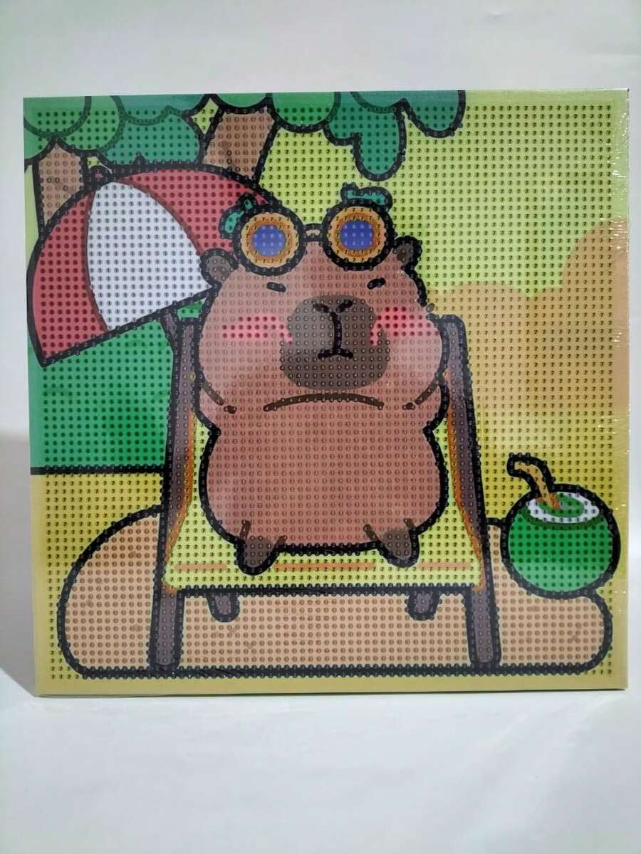 Kids Paint-By-Number Kits - 黃沙灘 - 查看 1