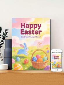 Customizable Wooden Frame Canvas Wall Art - Personalized Family Portraits And Action Photos, Printed, Suitable For Living Room, Bedroom Or Home Office Decor, Cozy Room Accent, Quality Reproduction Framed Canvas Painting - Multicolor - View 6