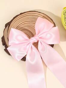 1 Stück Osterhasen Haarbögen für Mädchen, große Haarclips mit Hasenbestickung, süße Seidenhaarklemmen im Stil für Festivals, Partys, Urlaubsoutfits, Teenager Haaraccessoires - Verschiedenfarbig - Übersicht 7