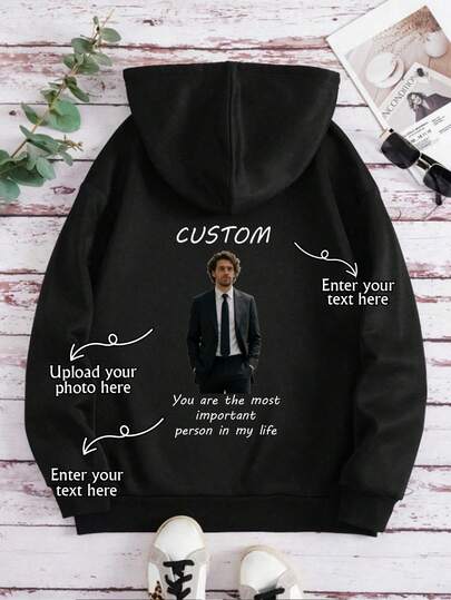 Personalized Customization – "My Person" & "My Always" Hoodie Duo. Simple Yet Meaningful Oversized Hoodies That Say It All. Perfect For Casual Dates, Weekend Getaways, Or Showing Your Best-Friend Soulmate Bond.