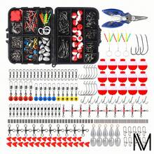 274 Piezas Kit De Accesorios De Anzuelos Pesca Señuelo Caja,anzuelos, Derivas De Peces, Plomadas, Alfileres, Alicates Lua, Cuentas,zurevalo - Gris - Ver 1