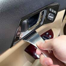 Bộ dụng cụ lắp đặt ô tô 1 món, dùng để tháo hệ thống định vị, cách âm, ghi âm, bảng điều khiển, thảm sàn, các chi tiết trang trí, dụng cụ cạy cửa, tua vít, kẹp, kẹp vỏ nhựa xe điện, dụng cụ cạy, dụng cụ sửa chữa xe máy, dụng cụ lắp đặt ô tô để tháo hệ thống định vị, cách âm, thảm sàn bảng điều khiển và cạy cửa xe. - thanh nạy hình chữ U - Xem 4