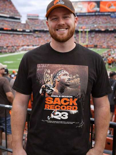 Miles Garrett Sack Record T-Shirt