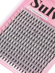 Sulv 240Pcs 12 Rows 20D Premade Fans Eyelash Extension 10mm,11mm,12mm,13mm,14mm,15mm,16mm To Choose Premade Fans Lashes - Black - View 4
