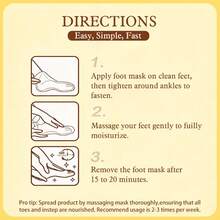 BOVEY Máscara Exfoliante para Pies con Limón y Niacinamida: Exfoliación Suave, Nutrición y Suavidad Intensa | Uso Tras el Baño o Exposición Solar | Regalo de San Valentín 2026 para Novia/Mamá/Amada | Textura Suave para Todo Tipo de Piel Incluyendo Sensibles | 40g*7 Unidades - Exfoliante - Ver 5