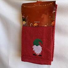 Hand Towels - Christmas Candle - View 4