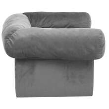 vidaXL Canapé pour animal de compagnie - Gris - Voir 5