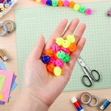 18pcs/36pcs/72pcs Bicycle Spoke Beads Decoration, Vivid Plastic Beads, Plastic Clip-On Decorative Accessories, Bicycle Parts - Multicolor - View 3