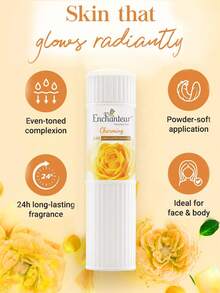 Enchanteur 香氛爽身粉，提供 24 小時清新乾爽，帶來清爽舒適感，緩解瘙癢，持久留香。細緻粉末質地改善肌膚品質，散發迷人香氣 - Attractive floral fragrance - 查看 6