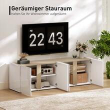 Television Stands & Entertainment Centers - White - View 2
