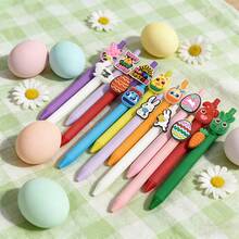 Bulk Easter Gel Pens With Rabbit Design, Great For Gift Baskets, Egg Crafts And Easter Supplies. These Retractable Black Ink Ballpoint Pens Make Excellent Gifts For Teachers, Students And Office Essentials - Sets - View 1