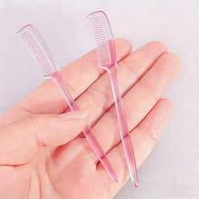 25pcs/Set Mini Long Handle Eyebrow & Eyelash Comb, Multi-Functional Small Eyebrow Curler, Makeup Tools, Compact Eyebrow Grooming Brush, Portable For Makeup, Eyebrow & Eyelash Care, Eyebrow Shaping, Dyeing, Beauty Tools, Mini Eyebrow Comb, Eyebrow Grooming Brush, Travel Essentials, Women Gift - Multicolor - View 4