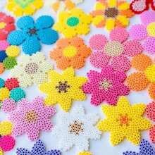 1100颗2.6毫米迷你熔珠像素拼图铁珠熔珠DIY高品质手工工艺品 - 拼豆豆 - 查看 7