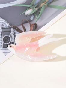 1 件可爱独特的卡通小鱼发夹，女士适用。可爱动物燕子发箍，适合半扎发造型。 - 彩色 - 查看 13