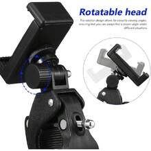 1 Juego Soporte de Abrazadera de micrófono Soporte para teléfono móvil Soporte para Celular Titular de Guitarra Soporte para teléfono de Motocicleta Clip de Guitarra,41020861 - Multicolor - Ver 5