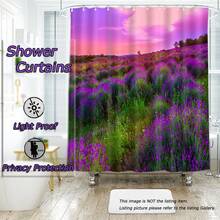 Leaves Are Turning 3D Shower Curtain Polyester Bathroom Decor  Waterproof - White - View 4