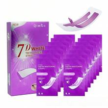 7D+PAP+干式粘合剂+紫色牙齿美白贴，牙齿美白，美白贴，深度清洁，口腔护理，美白贴，清新口气，美白贴，旅行和居家使用，紫色美白，7-14-21对，干式粘合剂，紫色牙齿美白贴 - 紫色+PAP+乾貼+牙貼 - 查看 3