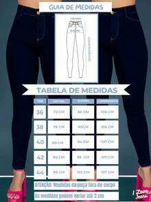 Women's Softened Skinny Jeans High Waist With Lycra Butt Lift - Màu xanh hải quân - Xem 4