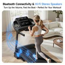 YPOO Folding Treadmill For Home Use, Walking Pad With Auto Incline Up To 15%, 8 MPH Running Speed, Auto-Folding Compact Design, 300 LB Weight Capacity, Under Desk Treadmill For Small Spaces - 查看 9