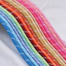 Dây dù polyester nhiều màu sắc, 5mm, dài 5m/cuộn, dùng để làm đồ trang sức DIY, dây treo túi xách, xâu hạt, thắt nút macrame, móc khóa điện thoại, dây rút áo hoodie. - Dây thừng màu dài 5 mét - Xem 4