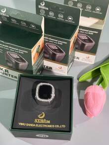 OLED Screen Multi-Channel Vibration Reminder Time Date Alarm Function Ring-Shaped Electronic Counter, New Counter Tasbih Watch Ring, OLED Screen Display, 33_66_99_100 Vibration Prompt, Fashionable & Luxurious, Suitable For Muslim Prayer Counting, Festival Gifts, Etc. - Multicolor - View 4