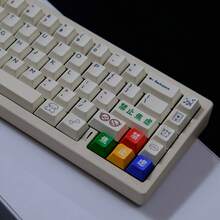FKKeys 抗焦虑主题 PBT 热升华定制疗愈机械键盘键帽，原装正品 - 禁止焦慮主題鍵帽 - 查看 5