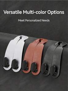 1pc Car Hook Convenient Car Hidden Car Storage Hook Creative Car Seat Hook With Easy To Install Hook - Durable ABS Material Organizer - A - View 10