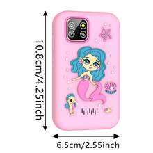 2.8英寸触摸屏双摄像头8GB多功能儿童玩具手机，内置音乐/有声读物，电池续航时间长，是2026年送给3-12岁男孩女孩的最佳圣诞礼物 - 彩色 - 查看 12