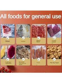 50pcs Transparent Vacuum Bags, Matte Finish Sealed Bags, Plastic Packaging Bags, Vacuum Compression Fresh Keeping Bags - Multicolor - View 6