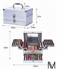 Makeup Kit Eyeshadow Palette Professional High Quality - Black - View 3
